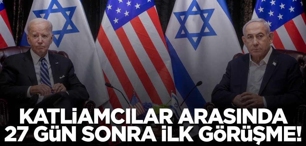 27 gün sonra ilk görüşme!