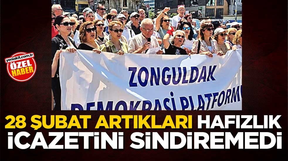 28 Şubat artıkları, hafızlık icazetini sindiremedi