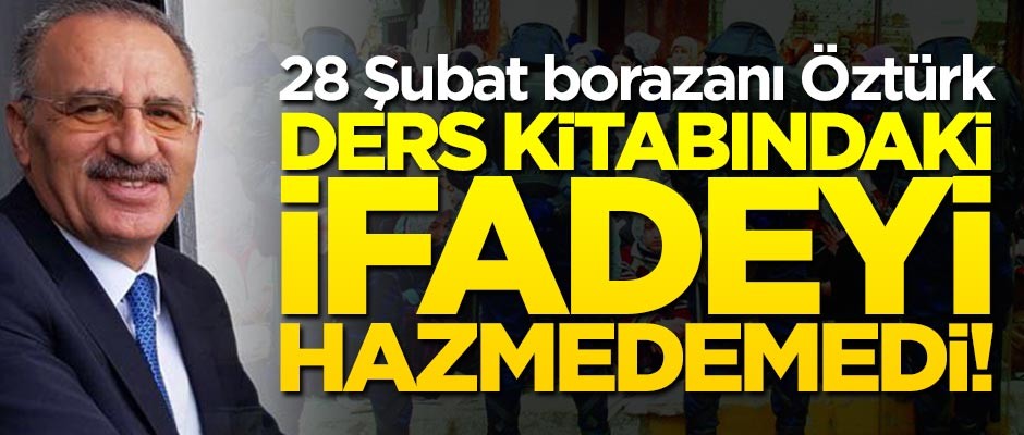 28 Şubat borazanı Saygı Öztürk, ders kitabındaki ifadeyi hazmedemedi! "15 Temmuz da mı darbe değil?"
