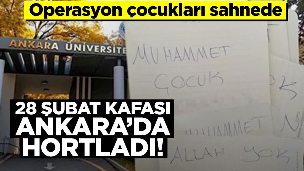 28 Şubat kafası üniversitede hortladı! İslam'a ve Müslümanlara ağır küfür ve hakaretler...