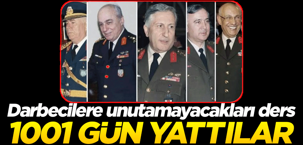 28 Şubat'ın 'bin yıl' planı ellerinde patladı: Generaller bin bir gün hapis yattı
