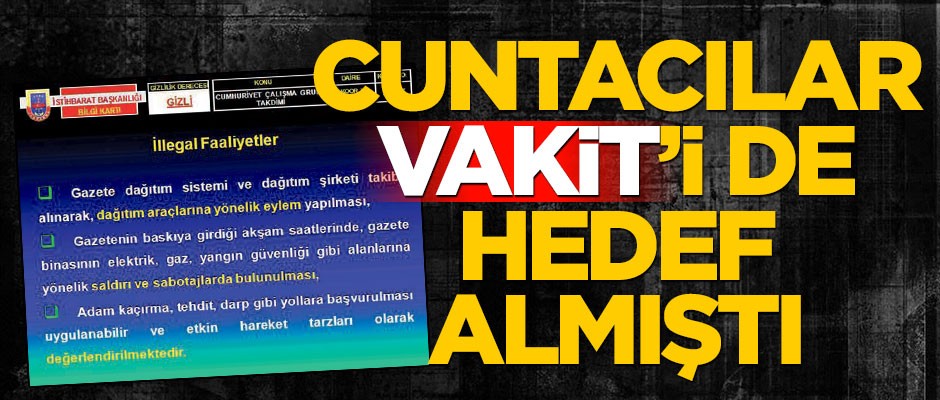28 Şubat’ın bir hedefi de Akit’ti