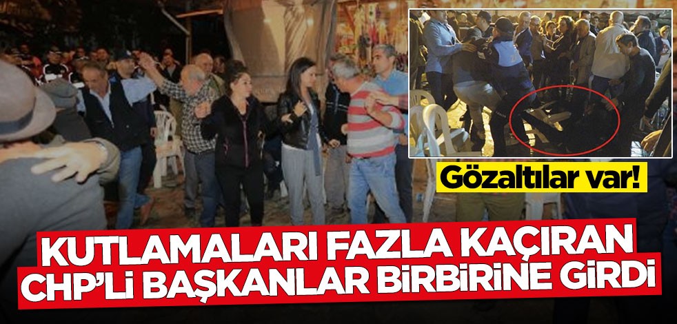 29 Ekim kutlamalarında olay! CHP'li başkanlar birbirine girdi