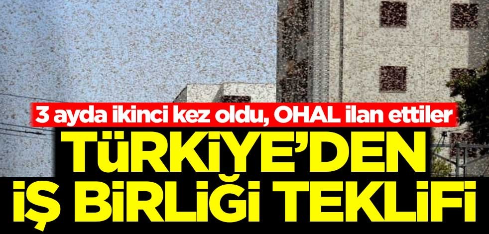 3 ayda ikinci kez oldu, OHAL ilan ettiler! Türkiye'den iş birliği teklifi