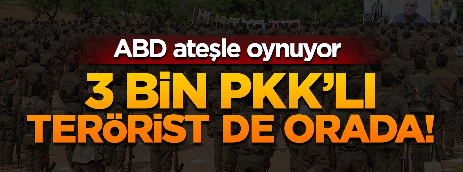 3 bin PKK'lı terörist Musul operasyonuna dahil edildi