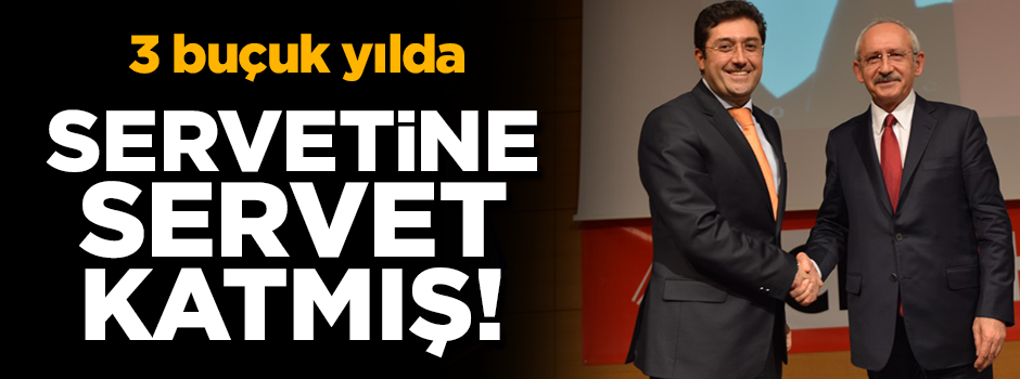 Hazinedar, 3 buçuk yılda servetine servet katmış!