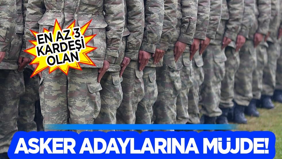 3 çocuğu olan ailelere müjde: İsteyen istediği yerde askerlik yapabilecek! Haberi veren Bakan Güler oldu!