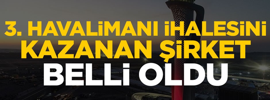 3. Havalimanı ulaşım ihalesini Otobüs AŞ kazandı