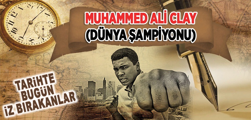 3 Haziran 2016: Dünya Boks Şampiyonu Muhammed Ali Clay'ın vefatı