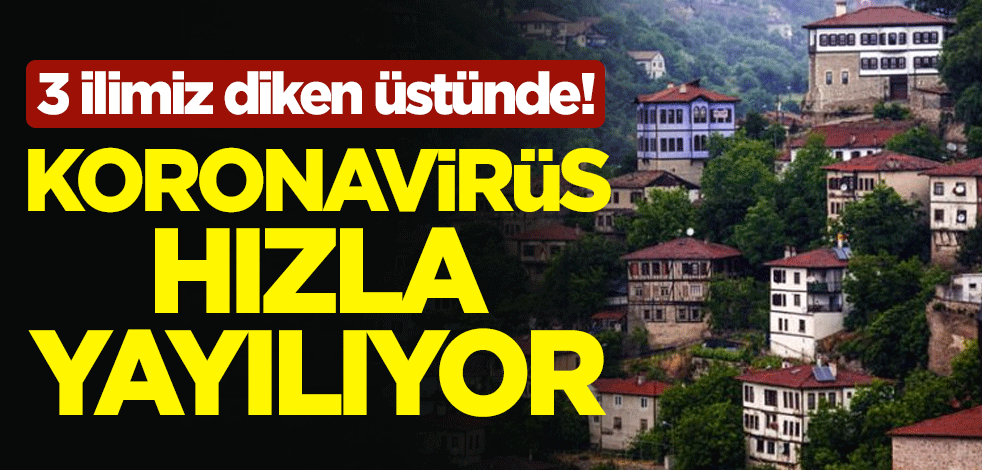 3 ilimiz diken üstünde! Koronavirüs hızla yayılıyor