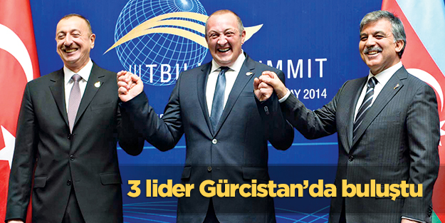 3 lider Gürcistan’da buluştu
