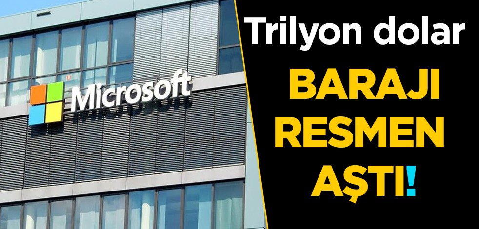 3 trilyon dolar! Net bir şekilde barajını aşan 2. şirket: Kimse bu cevabı hiç beklemiyordu! Bu kadarı da pes!