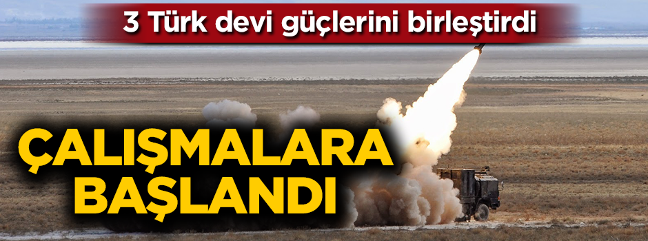 3 Türk devi güçlerini birleştirdi... Çalışmalara başlandı
