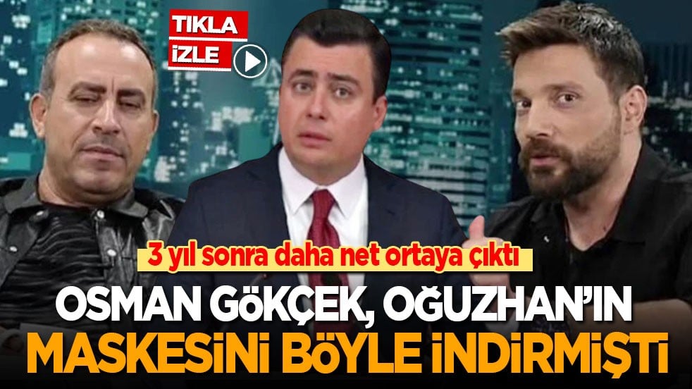 3 yıl sonra daha net ortaya çıktı! Osman Gökçek, Oğuzhan’ın maskesini böyle indirmişti!
