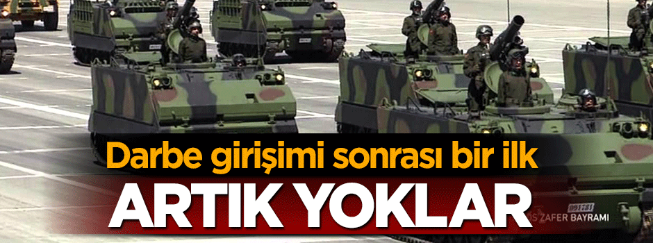30 Ağustos'ta tank ve jetler olmayacak