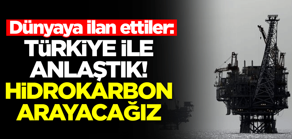 30 milyar varil petrol potansiyeli olan ülke Türkiye ile anlaştı! Sondaja başlıyoruz
