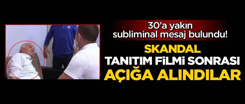 30’a yakın subliminal mesaj bulundu! Skandal tanıtım filmi sonrası açığa alındılar