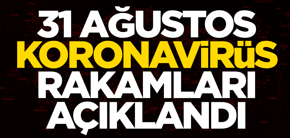 31 Ağustos koronavirüs rakamları açıklandı