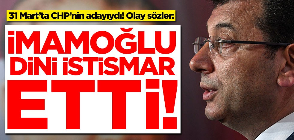 Alper Taş'tan olay sözler: Ekrem İmamoğlu dini istismar etti