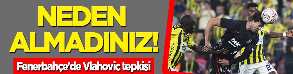 33 yaşındaki Lukaku ne alaka? Fenerbahçe'de Vlahovic tepkisi: Neden almadınız!