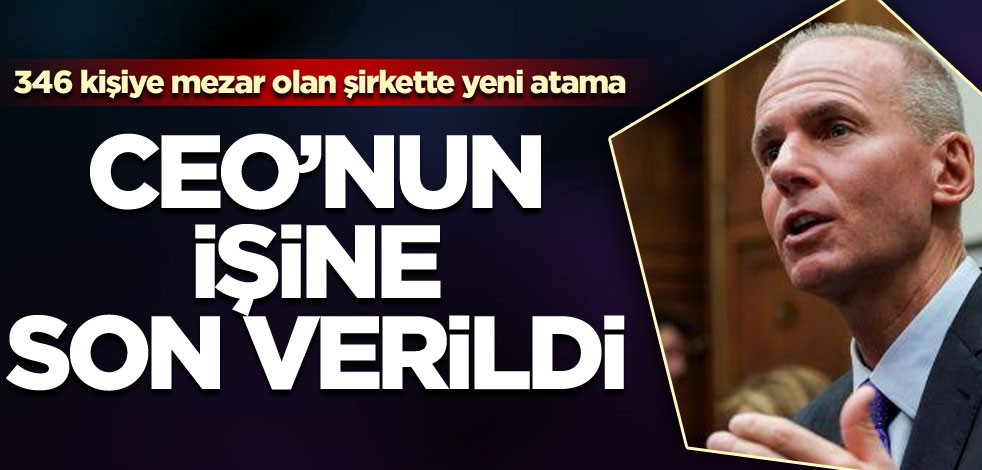 346 kişiye mezar olan şirkette yeni atama