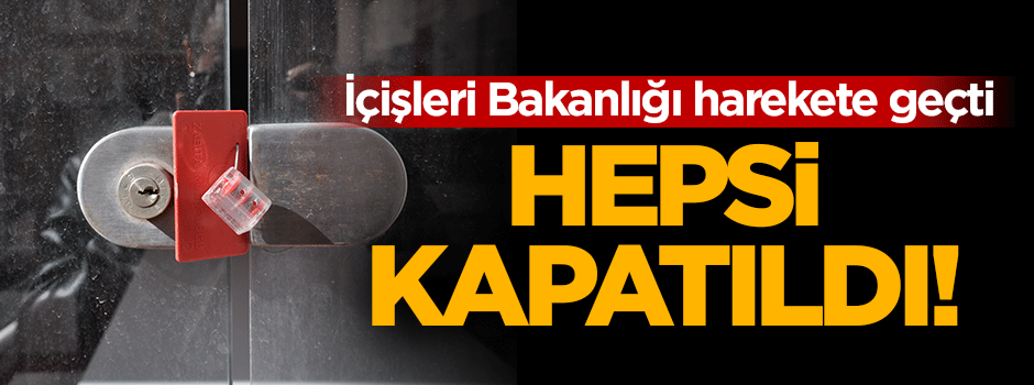 370 derneğin faaliyeti durduruldu