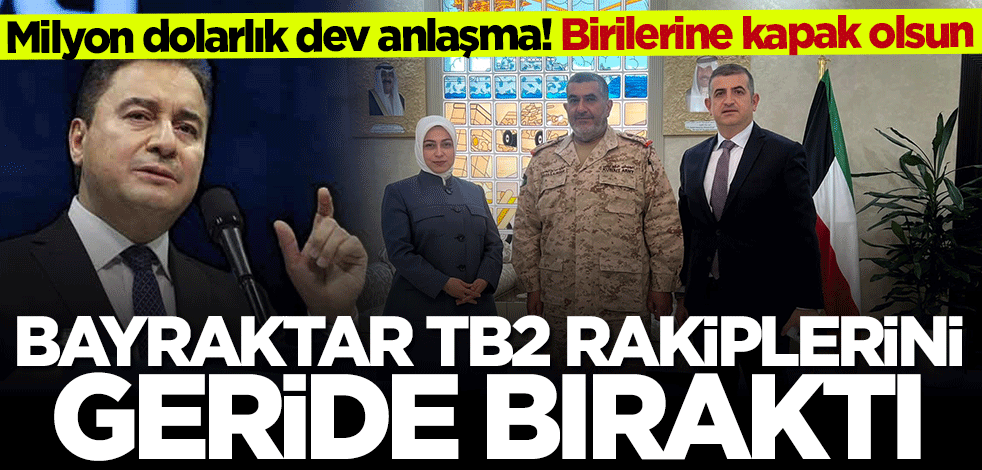 370 milyon dolarlık dev anlaşma! Bayraktar TB2 rakiplerini geride bıraktı