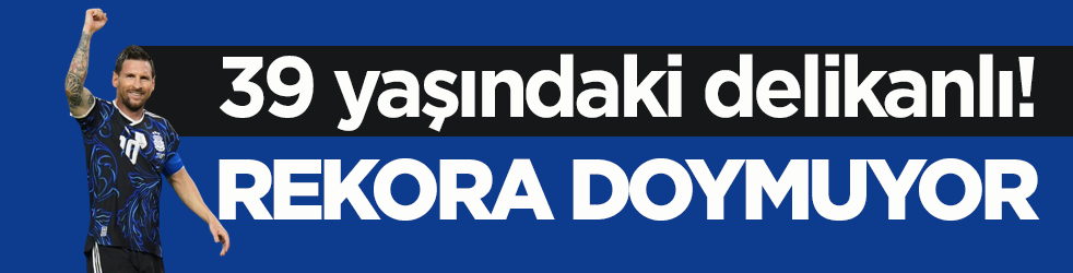 39 yaşındaki delikanlı! Lionel Messi rekora doymuyor