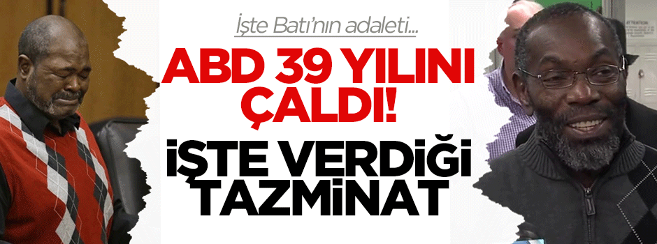 39 yıl suçsuz yere yatan adamın tazminat davası sonuçlandı!