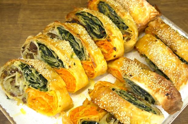 3'lü börek tarifi | Bir tepside 3 muhteşem lezzet