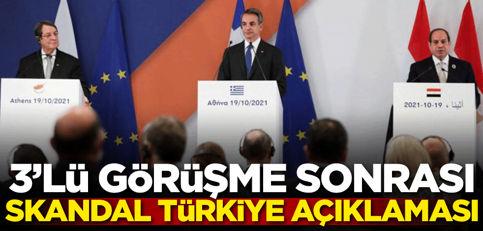 3'lü görüşme sonrası skandal Türkiye açıklaması