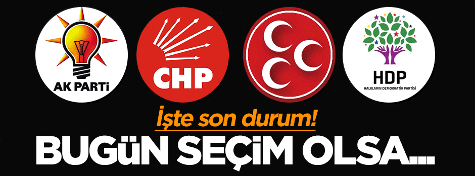 4 anket şirketi seçim tahminlerini açıkladı