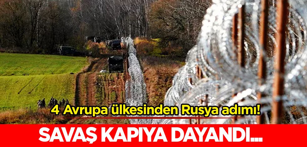 4 Avrupa ülkesinden Rusya adımı! AB'ye resmi olarak ilettiler! Savaş kapıya dayandı.. Sürpriz teklif