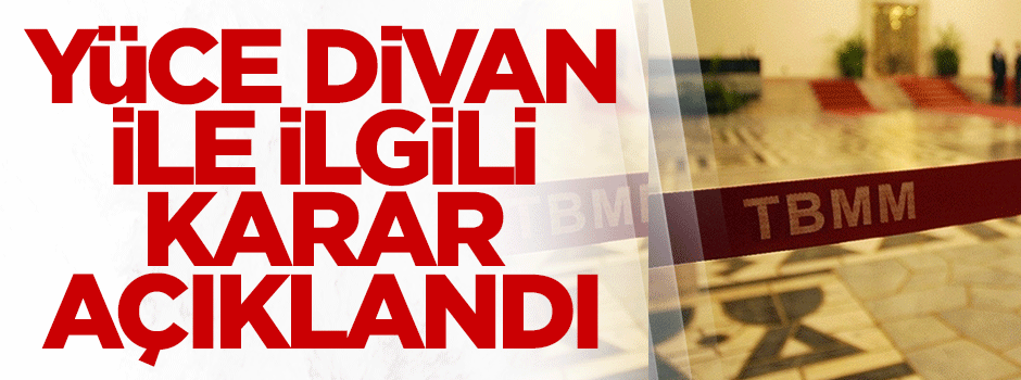 4 eski Bakan'la ilgili karar açıklandı, 'Yüce Kaos' planı çöktü