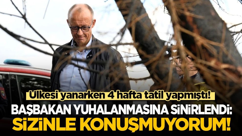 4 hafta sonra tatilden dönen başbakan yuhalanmasına sinirlendi: Sizinle konuşmuyorum!