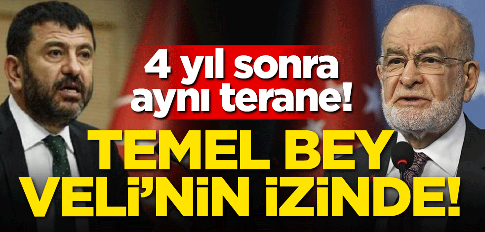 4 yıl sonra aynı terane! Temel Bey Veli'nin izinde