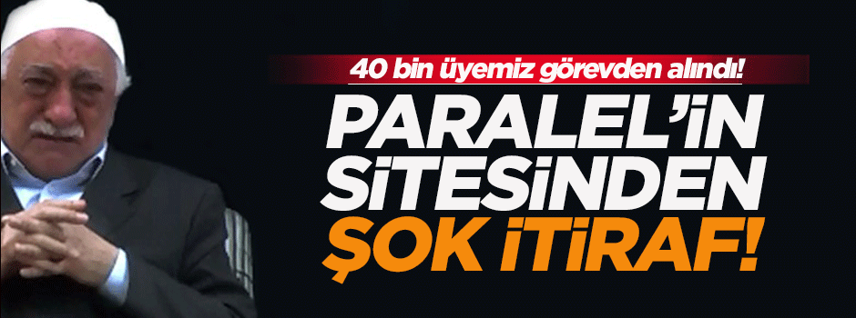 '40 bin üyemiz görevden alındı'