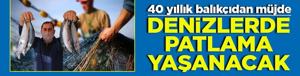 40 yıllık balıkçıdan müjde Denizlerde patlama yaşanacak