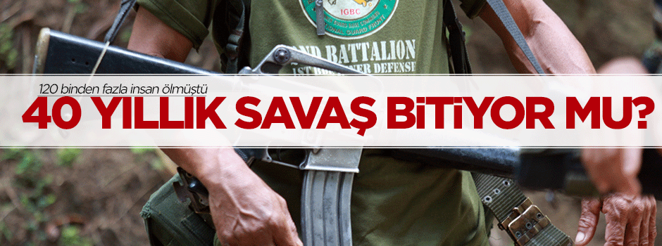 40 yıllık savaş bitiyor mu?