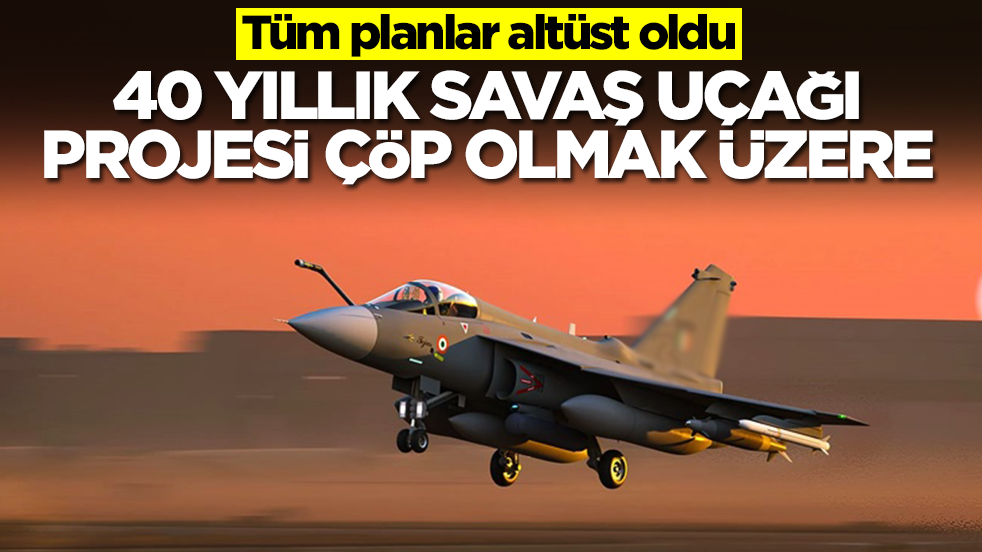 40 yıllık savaş uçağı projesi çöp olmak üzere! Tüm planlar altüst oldu