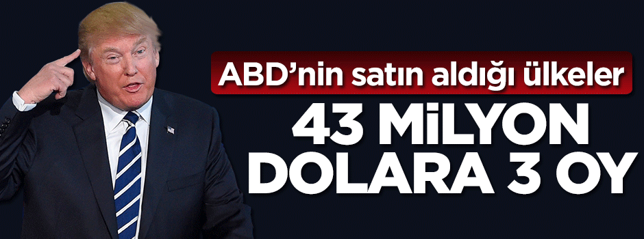 43 milyon dolara 3 oy