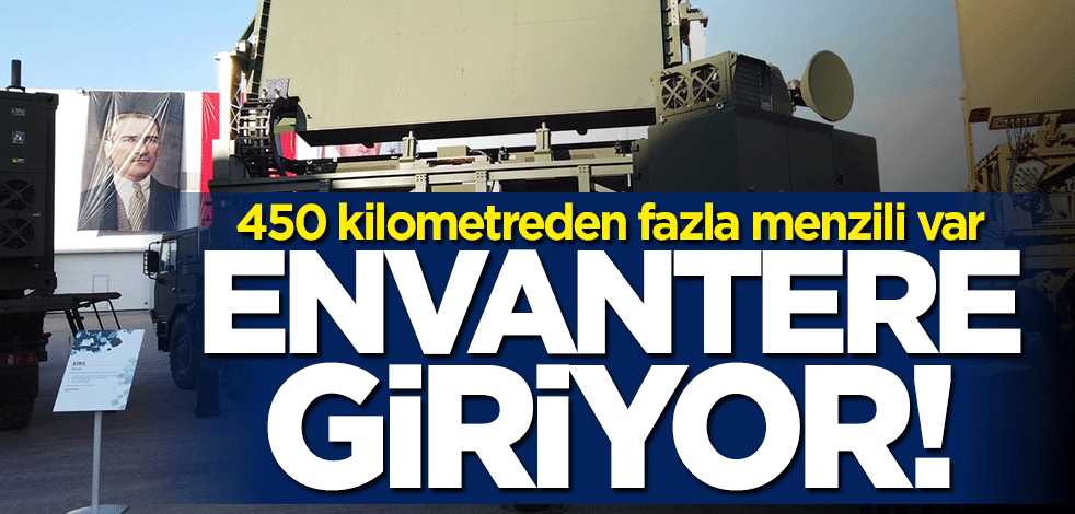 450 kilometreden fazla menzili var! Envantere giriyor