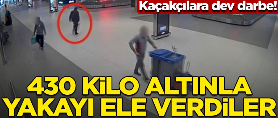 5 ilde kaçakçılara dev darbe! 430 kilo altınla yakayı ele verdiler