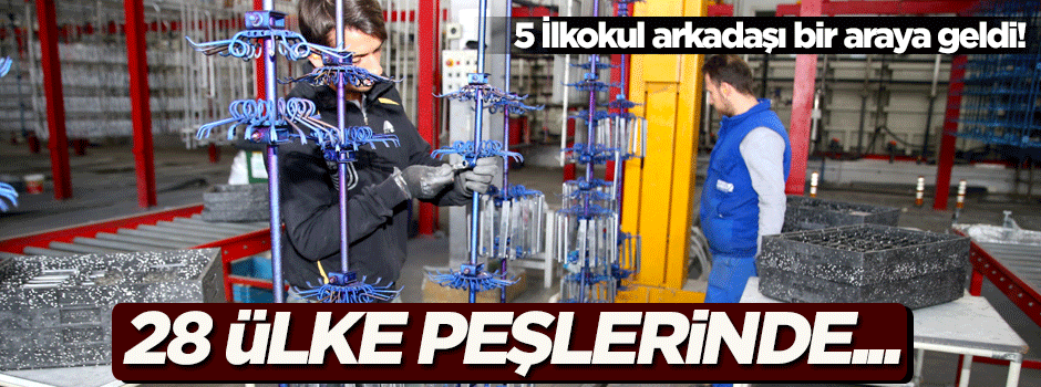 5 ilkokul arkadaşı bir araya geldi! Paraya para demiyorlar...