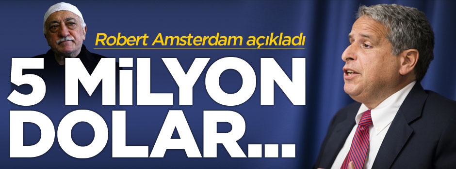 5 milyon dolar hortumlamış