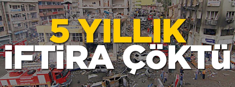 5 yıllık iftira çöktü
