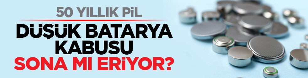 50 yıllık pil: Düşük batarya kabusu sona mı eriyor?