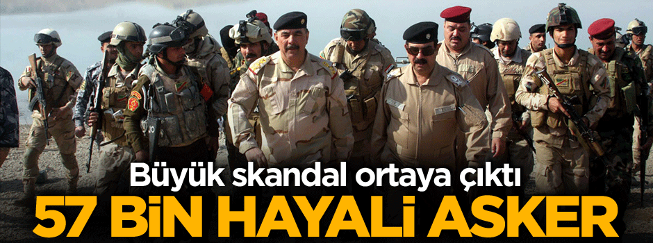 57 bin hayali askere maaş