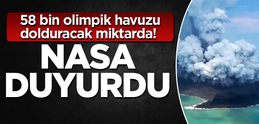 58 bin olimpik havuzu dolduracak miktarda! NASA duyurdu