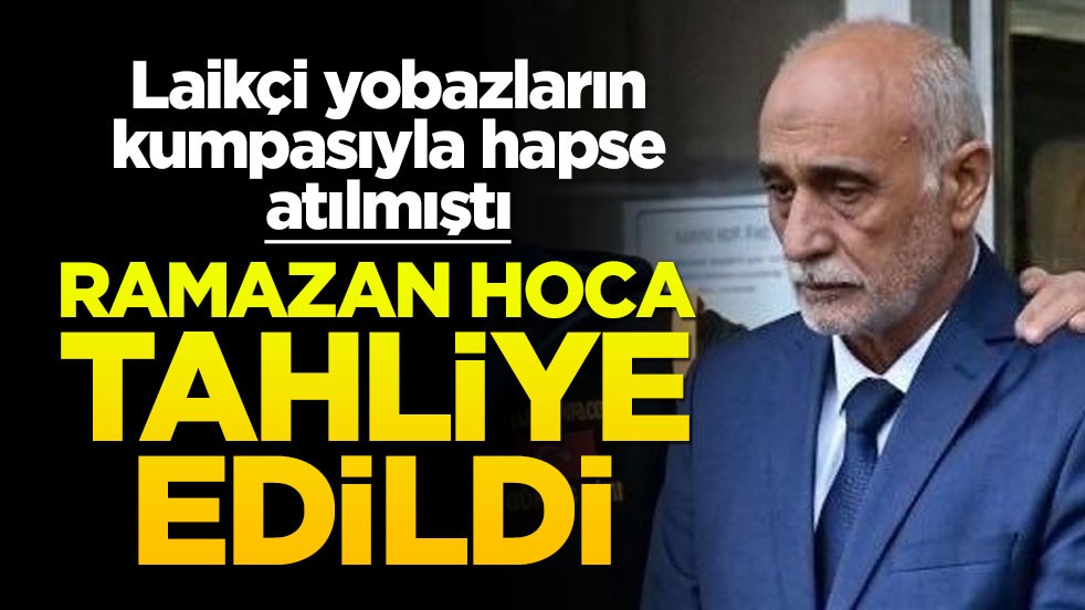 5816 mağduru Ramazan Avuşmak tahliye edildi